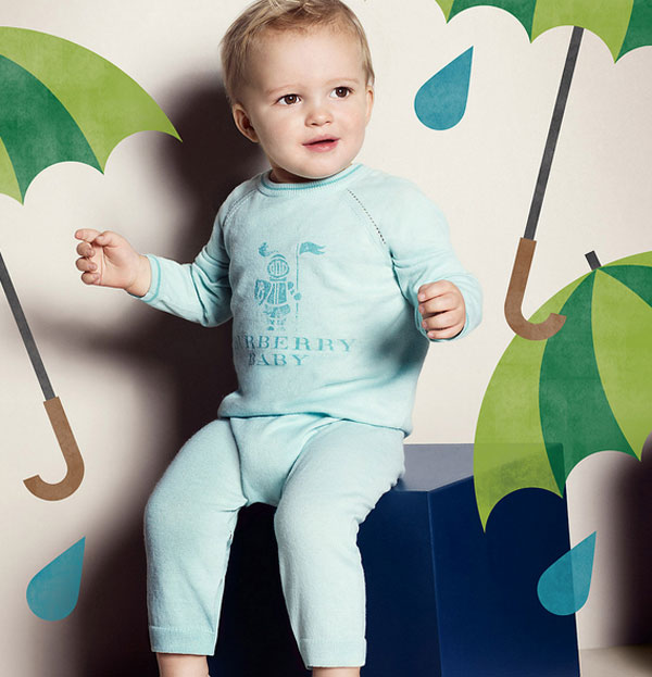 Moda Infantil De Burberry, Primavera 2013