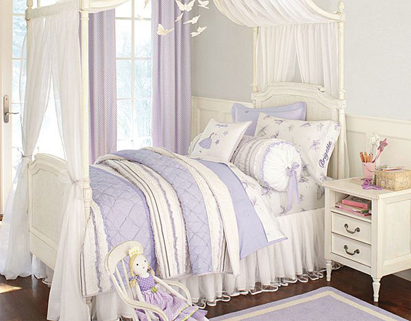 Habitaciones infantiles en tonos pastel