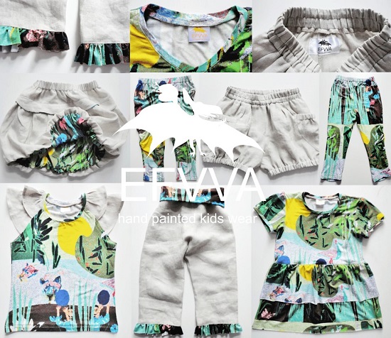 Efvva Ropa Infantil Pintada Mano