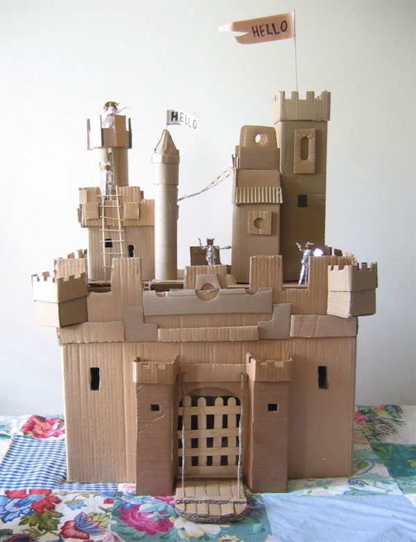 Construir castillo medieval de carton - Imagui