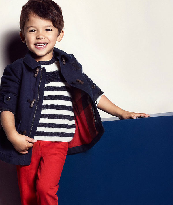 Moda Infantil De Burberry, Primavera 2013