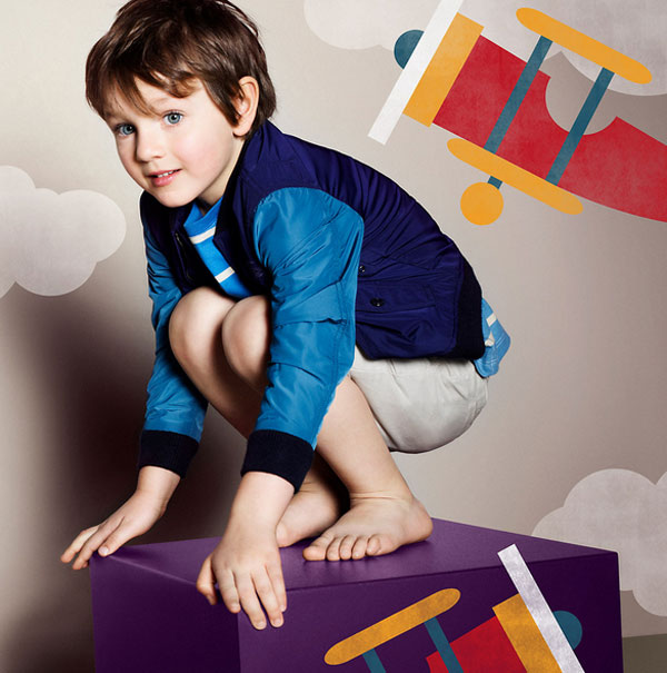 Moda Infantil De Burberry, Primavera 2013