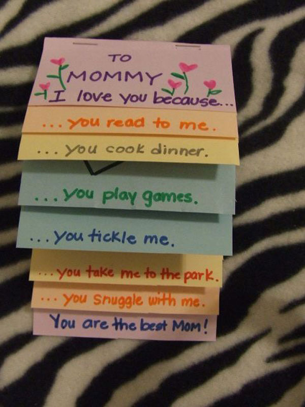 4 tarjetas para el Día de la Madre