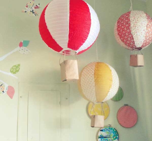 Decoración de la habitación infantil: ¡una lámpara muy original!