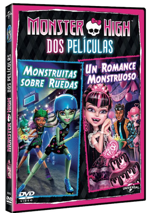 Monster High películas DVD