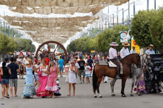 A la Feria de Málaga 2013 ¡con niños!