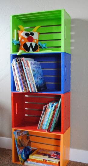 Una biblioteca infantil muy original