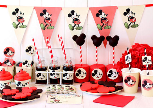 Cumpleaños De Mickey, ¡Kit De Fiesta Imprimible Gratuito!