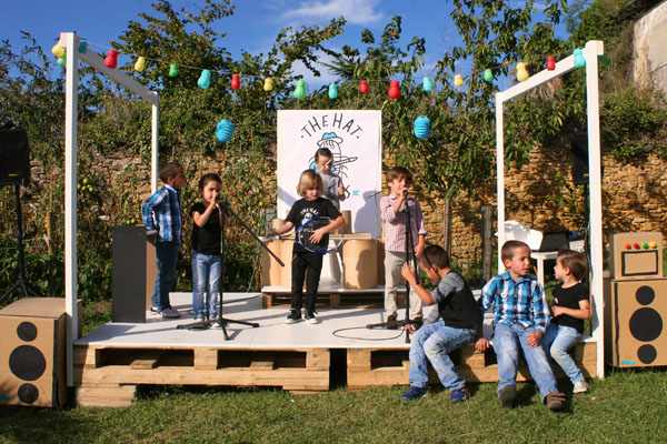 Fiesta infantil para una estrella de rock