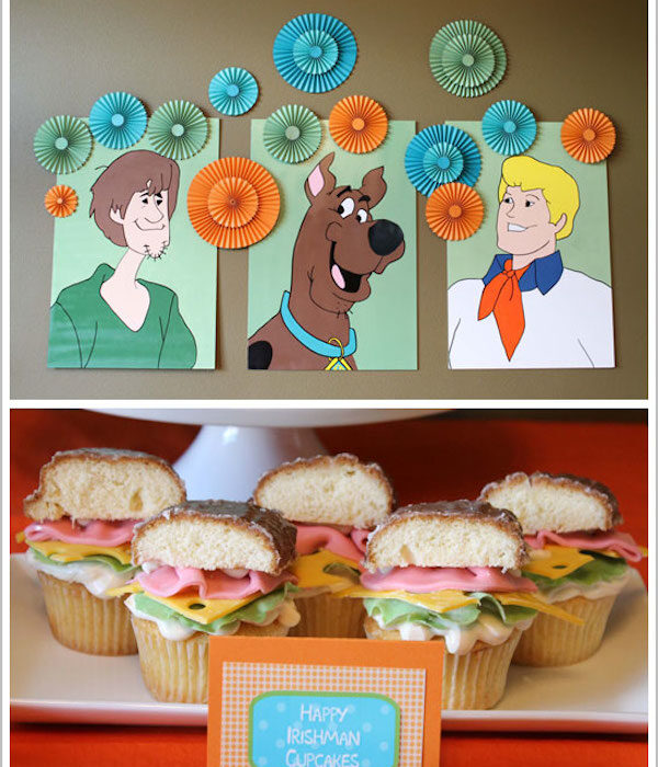 fiesta infantil de Scooby Doo