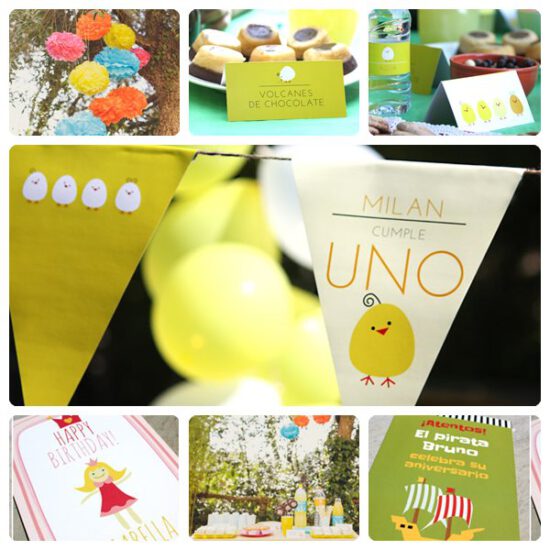 Organiza tu fiesta infantil personalizada