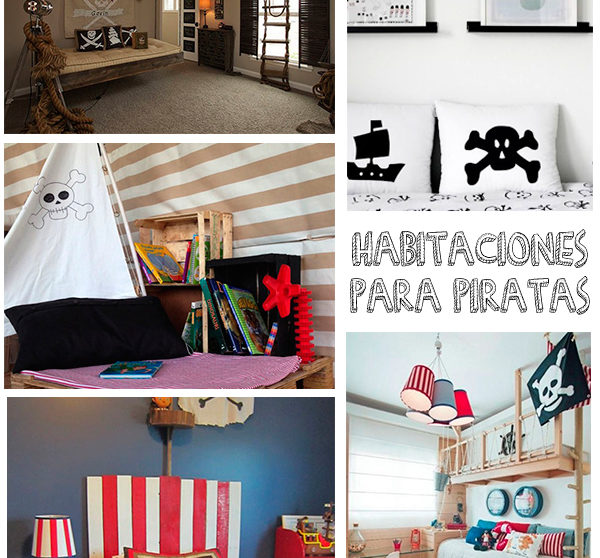 7 habitaciones infantiles para piratas | Pequeocio.com