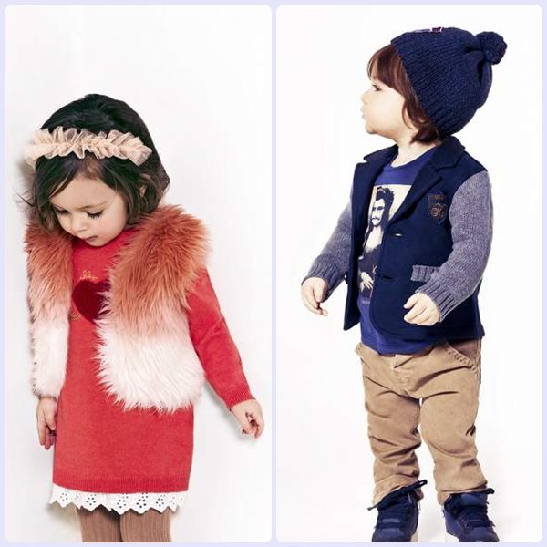 Moda infantil para Navidad y Nochevieja 2013