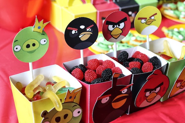 Kit de fiesta de Angry Birds ¡para imprimir gratis!