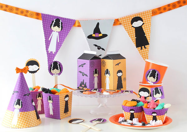 Fiesta infantil de Halloween: ¡imprimibles!