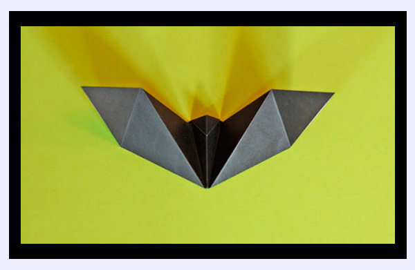 Murciélago Origami