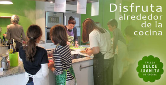 Talleres de cocina para niños en Madrid: Dulce Juanita