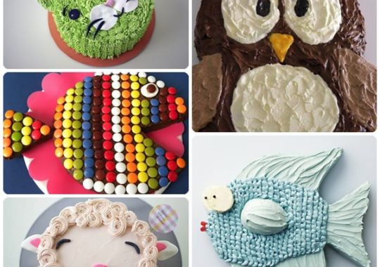 5 Tartas De Cumpleaños Fáciles De Animales