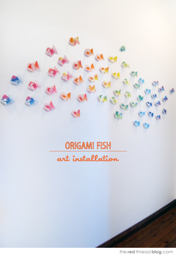 Theredthread Peces Origami