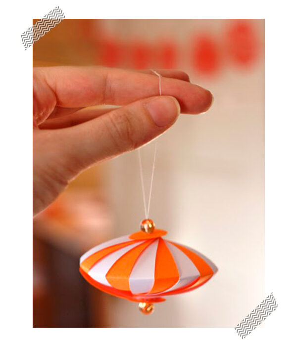 manualidades de navidad adornos de papel