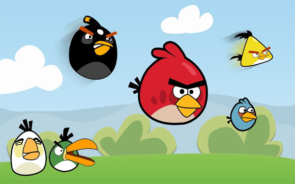 online de Angry Birds, jugando! - Pequeocio