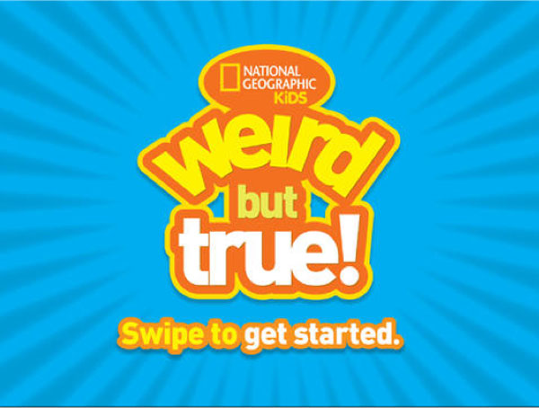 Weird but true, ¡la app para niños curiosos!