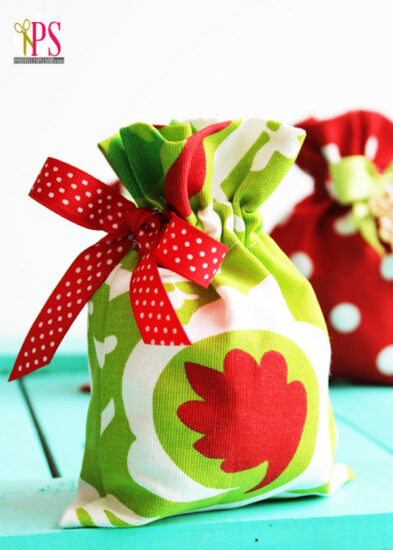 estuche de tela para regalo