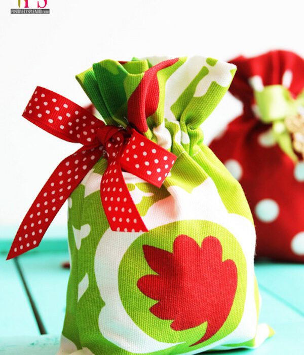 estuche de tela para regalo