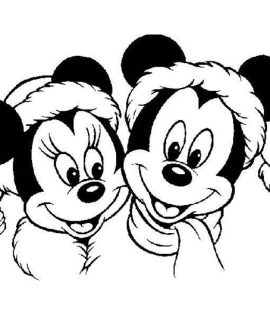 Dibujos de Navidad gratis de Disney