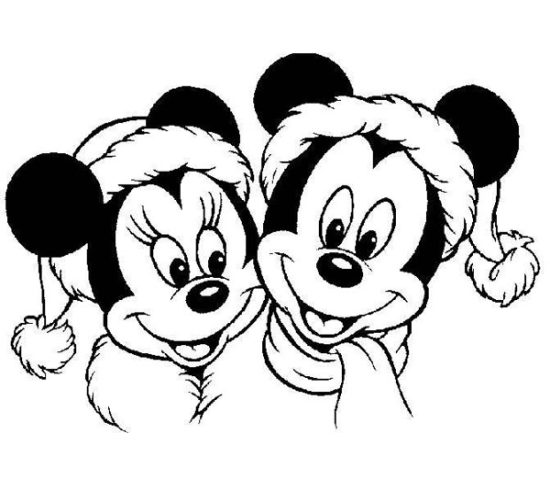 Dibujos de Navidad gratis de Disney