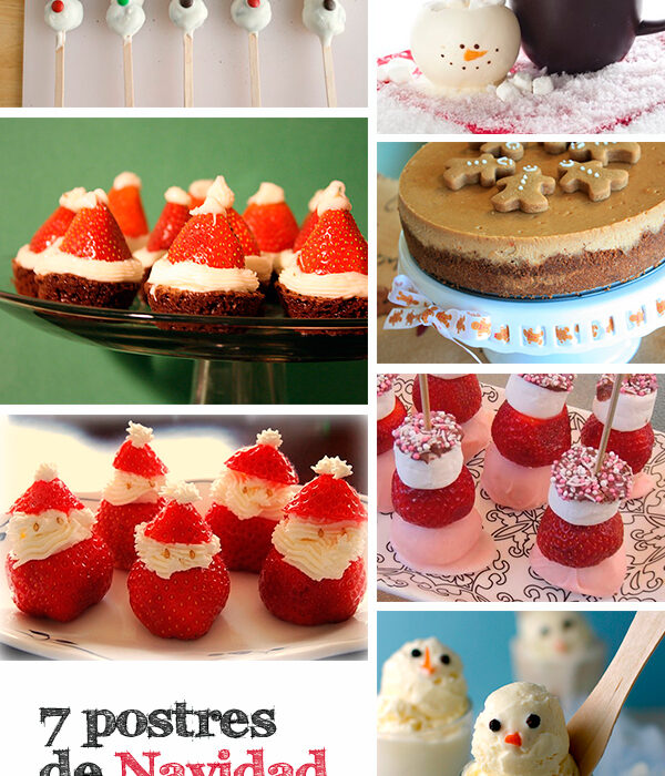 postres de navidad fáciles y divertidos