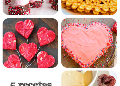 5 Recetas Dulces Para San Valentin