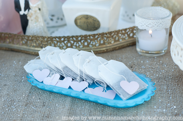 bolsitas de té románticas para san valentín
