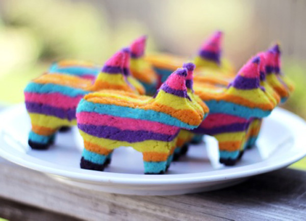 recetas divertidas: galletas piñata