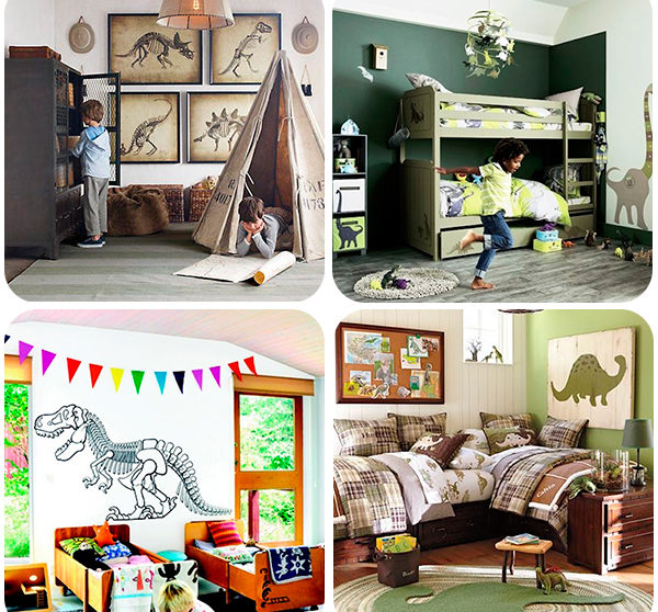 4 habitaciones infantiles ¡de dinosaurios! | Pequeocio.com