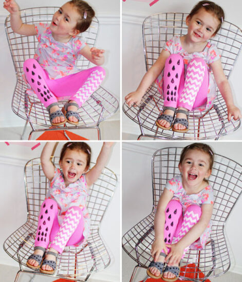 leggings personalizados con stencil