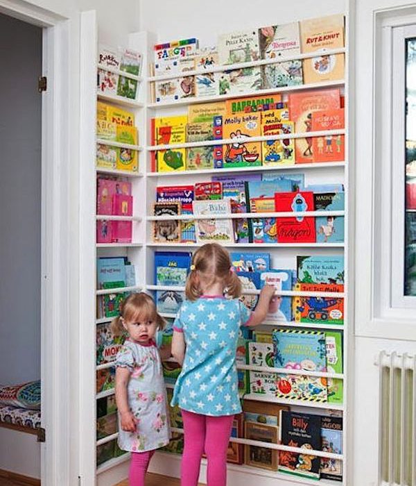 10 librerías originales para la habitación infantil - Pequeocio
