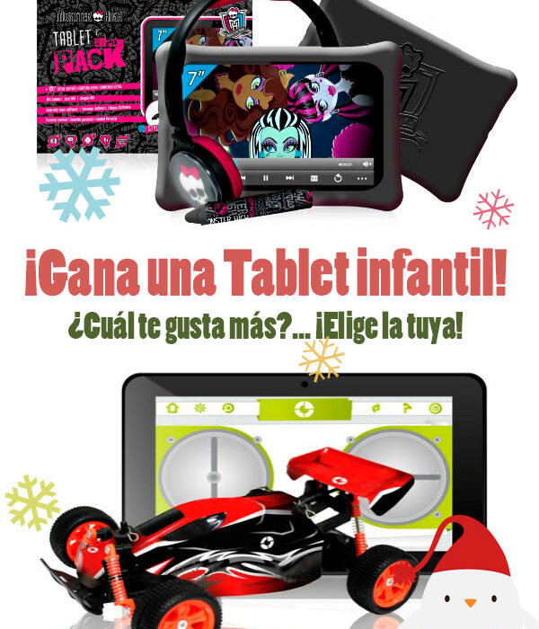 Sorteo tablet infantil
