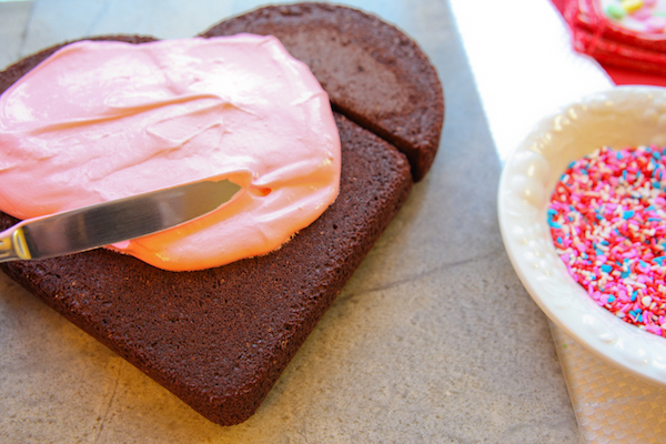 Tarta De Corazón Sin Molde