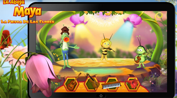 La Abeja Maya Y Su App Educativa