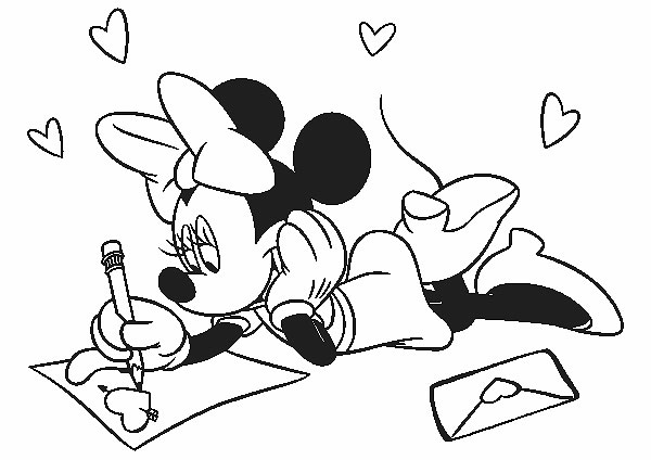 Dibujos De San Valentín Para Colorear ¡De Disney!