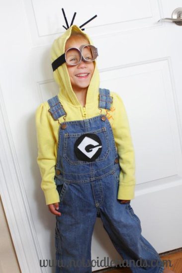 disfraz casero de los minions muy fácil