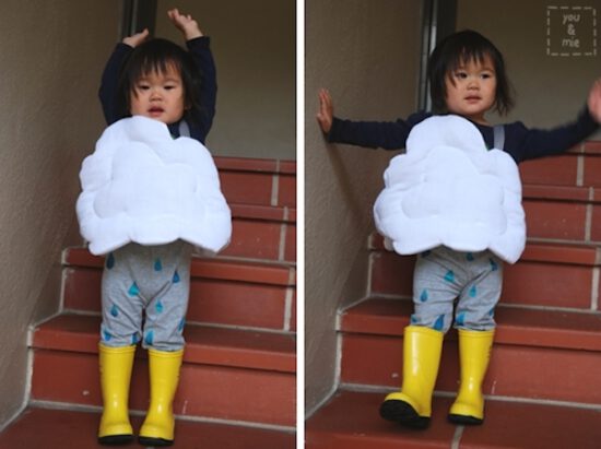 disfraces caseros originales una nube