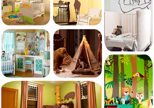 Habitaciones Infantiles Inspiradas A La Jungla