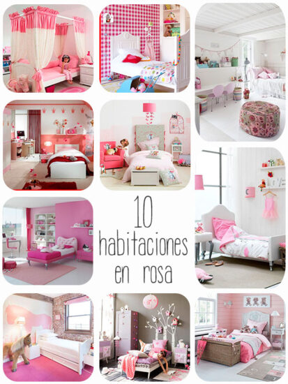 10 habitaciones infantiles en rosa