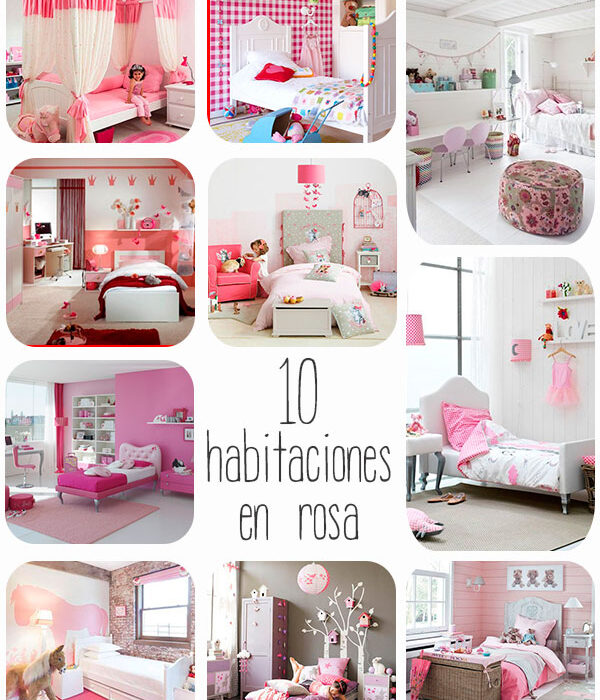 10 Habitaciones Infantiles En Rosa