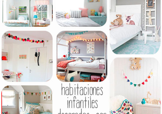7 habitaciones infantiles decoradas con guirnaldas