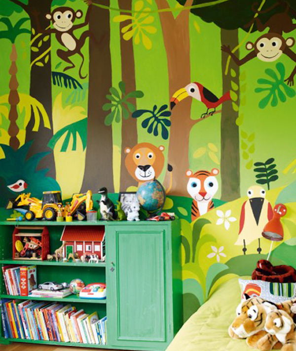 Habitacion Infantil Inspirada A La Jungla