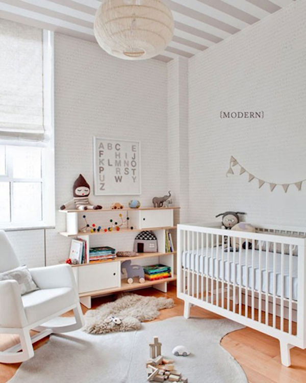 Nursery Decoradas A Rayas