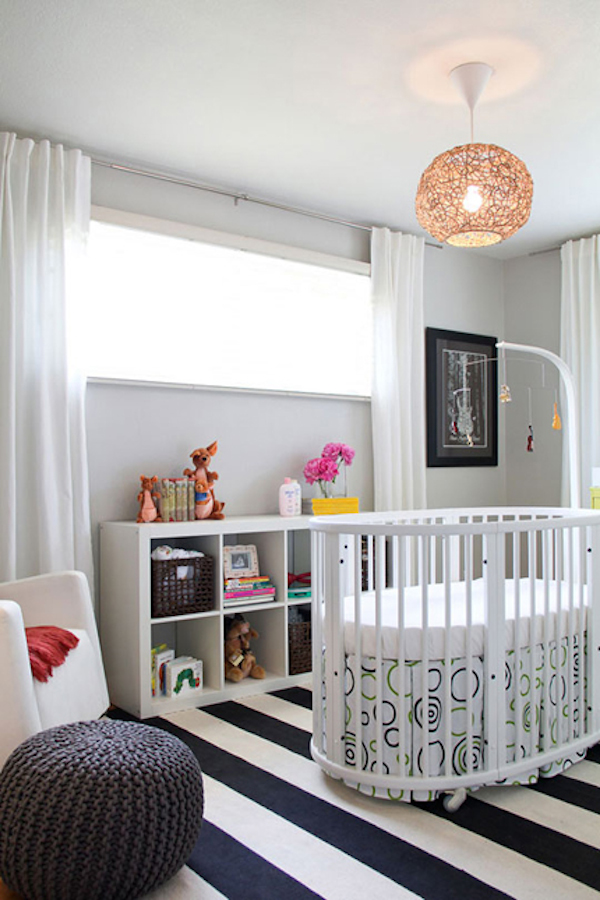 Decoracion De Habitaciones De Bebes Con Rayas